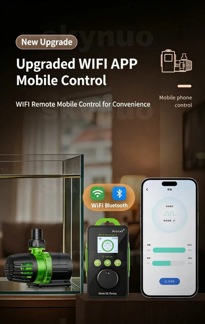 Jecod Smart WiFi & Bluetooth DC Submersible Water Pump