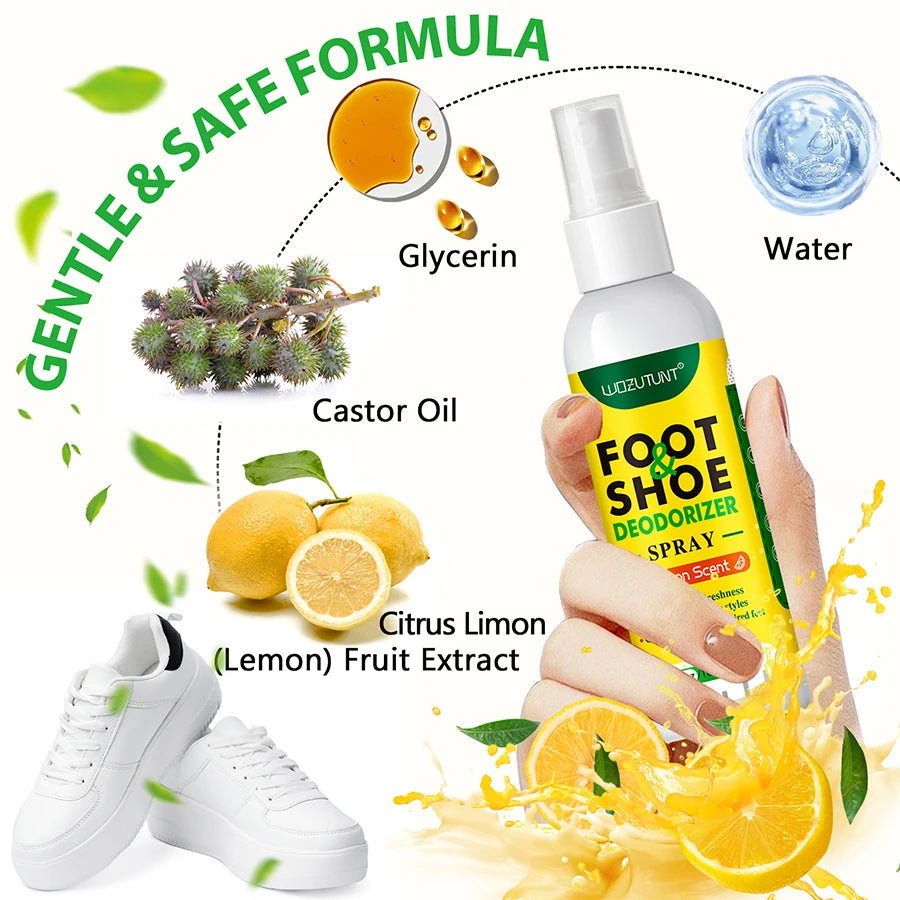 Foot & Shoe Deodorizer Spray