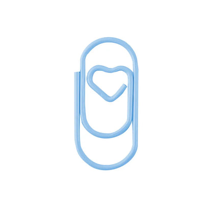 Macaron Heart Paper Clips Set