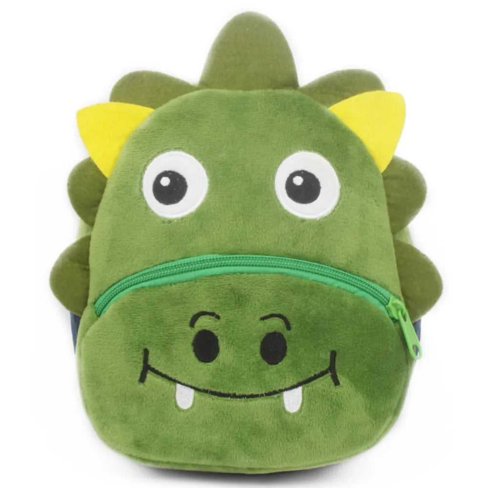 Kawaii 3D Plush Animal Kids Mini Backpack