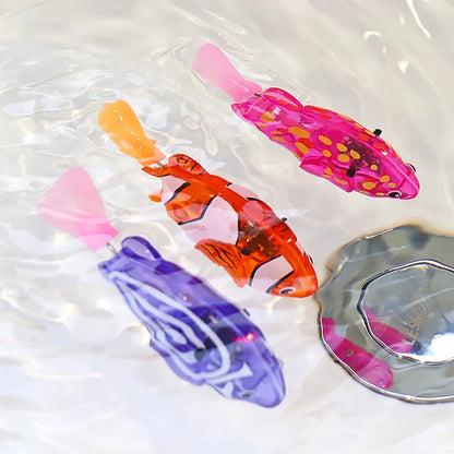 Interactive Floating Fish Cat Toy Set