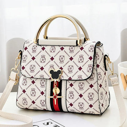 Women’s Structured PU Shoulder Bag