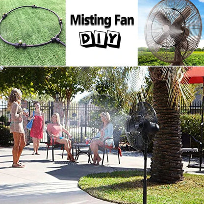 Outdoor Garden Misting Cooling System