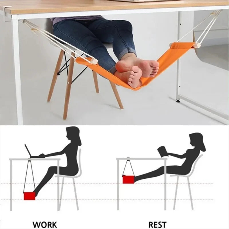 Portable Desk Foot Hammock