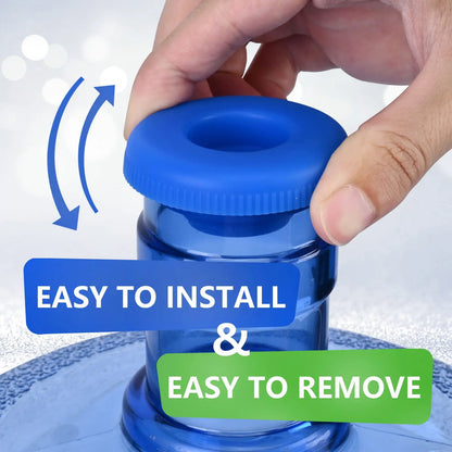 Reusable Silicone Water Jug Caps