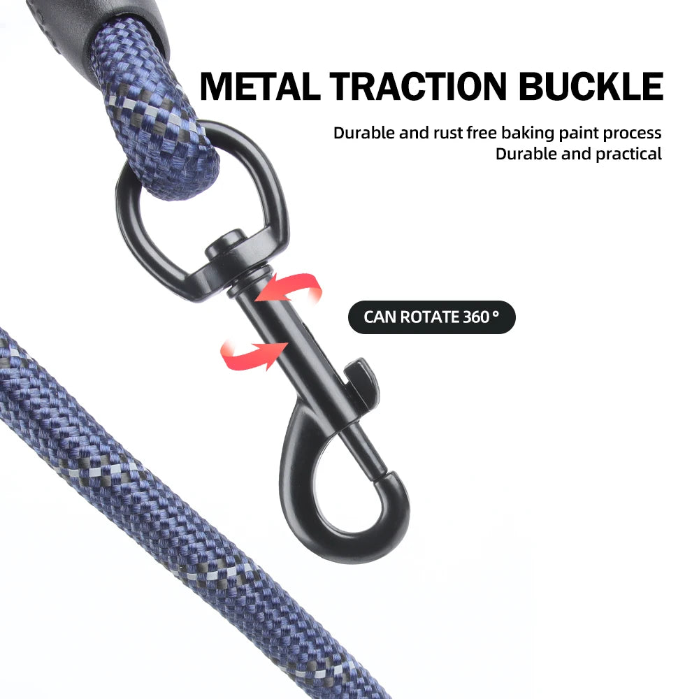 Long Nylon Dog Training Leash