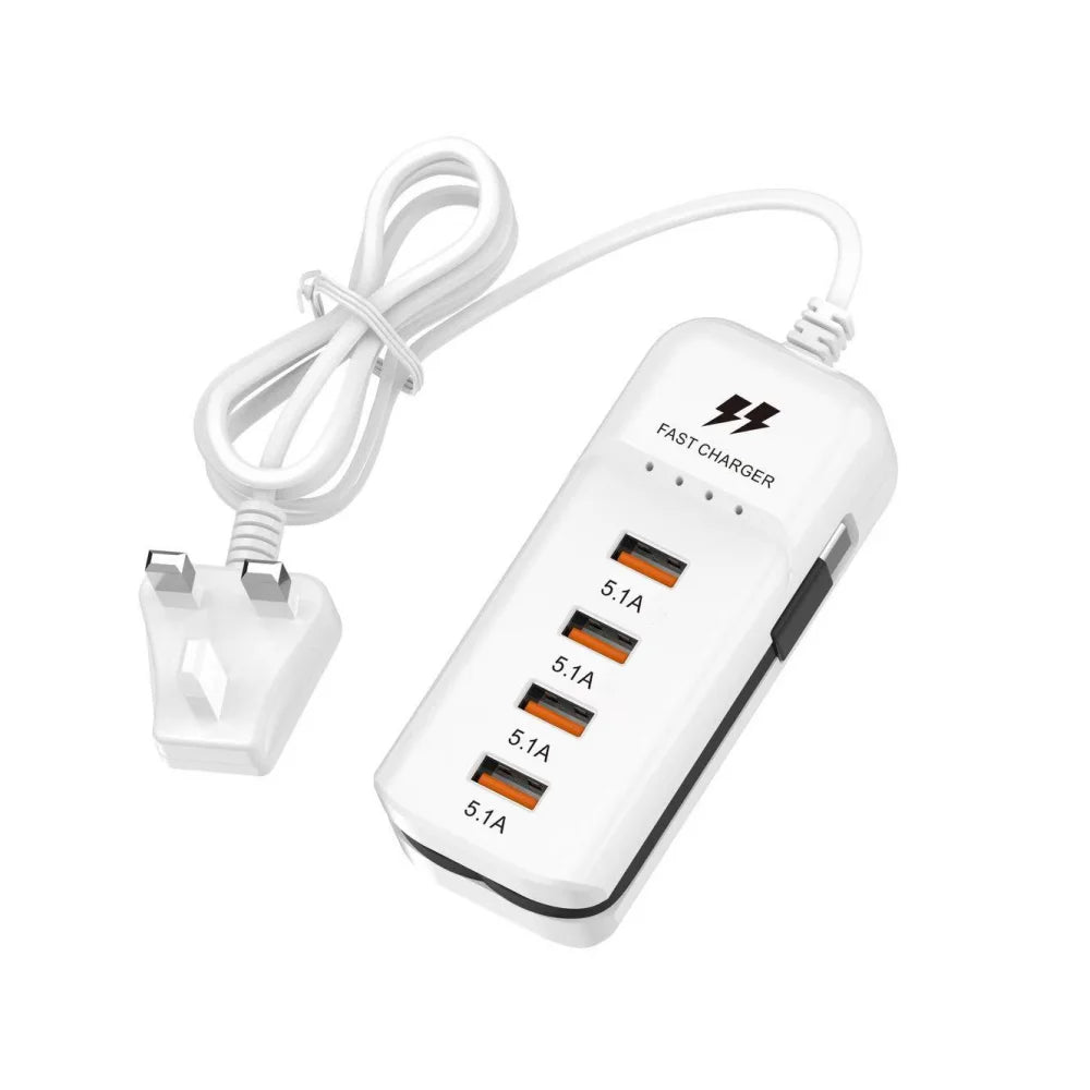 66W Multi-Port USB-C Fast Charger