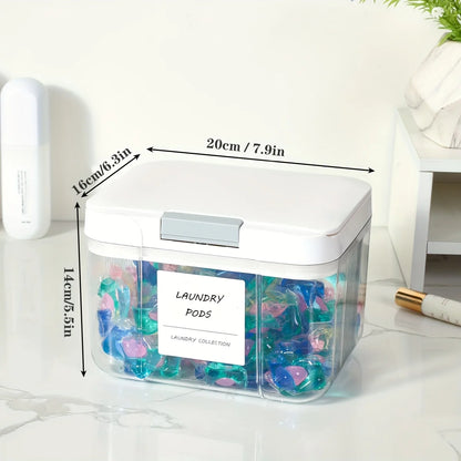 Laundry Pod Storage Container
