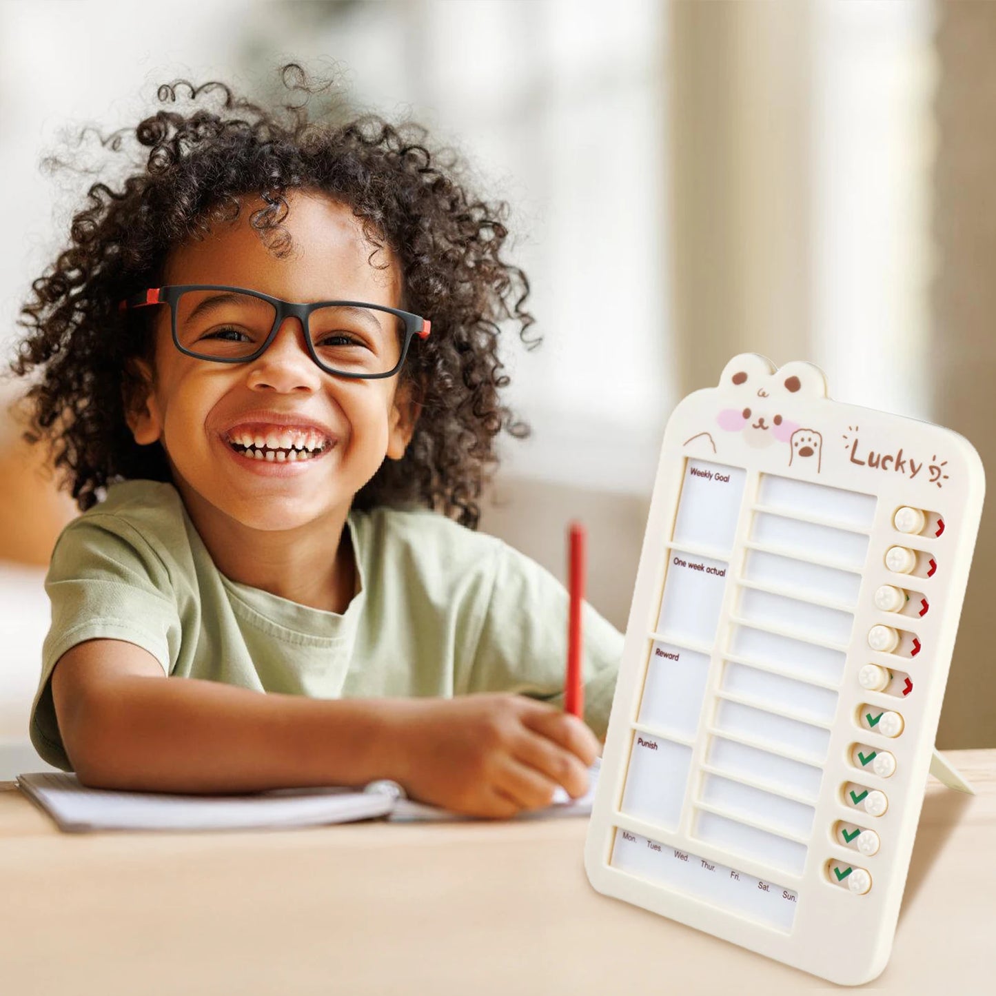 Reusable Kids Chore Chart Checklist Board