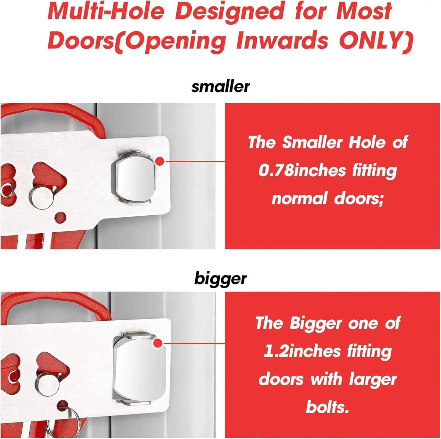 Portable Travel Door Security Lock
