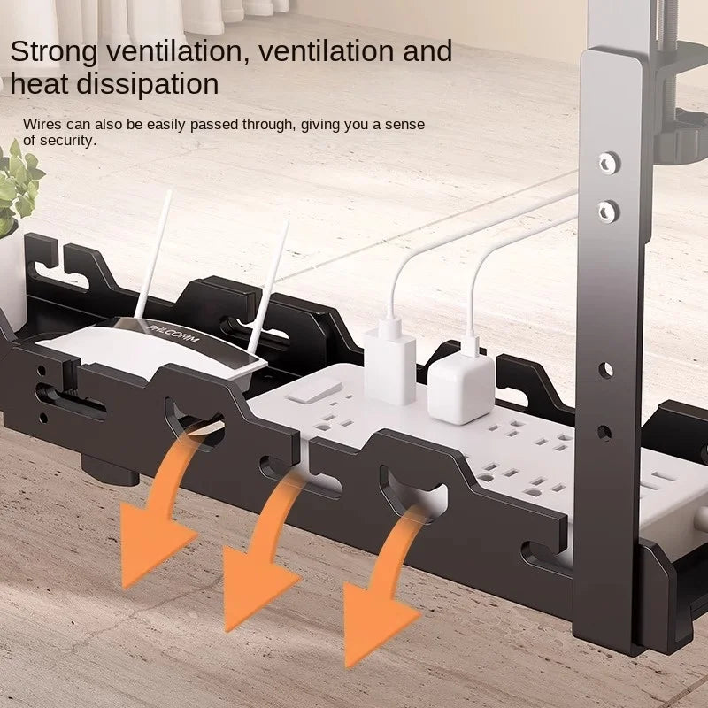 Under Desk Cable Management Tray