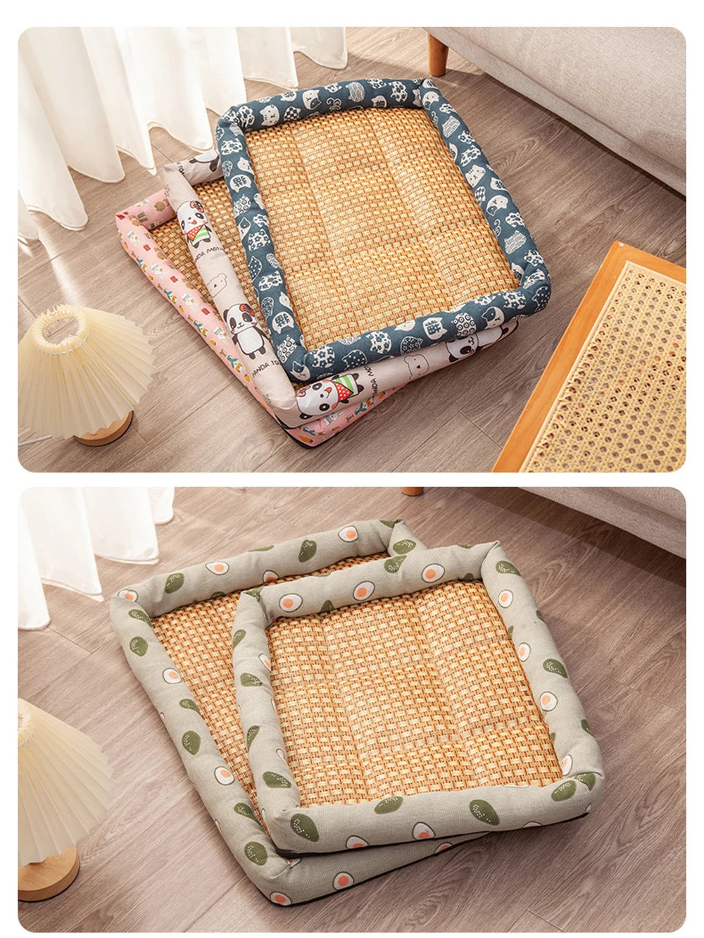 Cooling Rattan Pet Mat