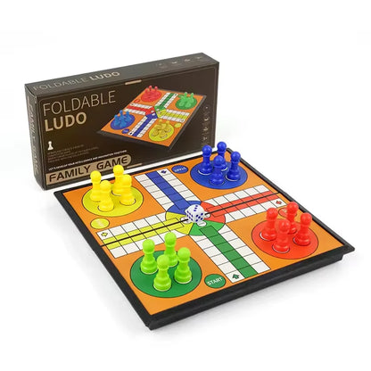 Foldable Ludo Board Game Set