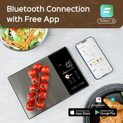 Smart Bluetooth Kitchen Nutrition Scale