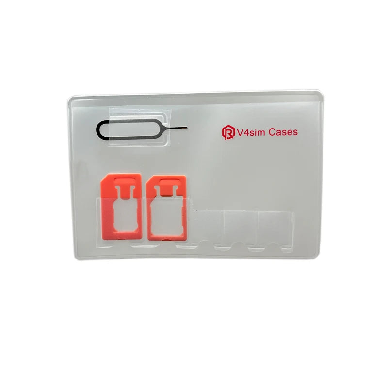 Portable SIM & Memory Card Storage Case