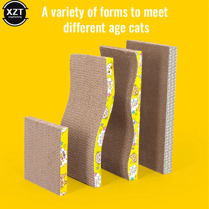 Cat Corrugated Scratching Board Claw Toy
