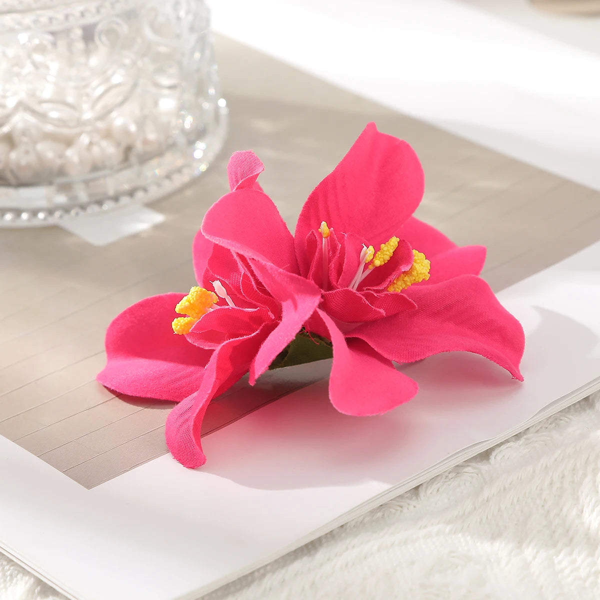 Bohemian Flower Hair Clips