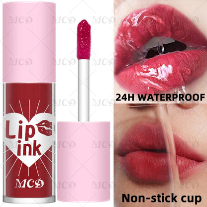 Long-Lasting Velvet Lip Gloss Stain – Plumping Liquid Lip Makeup