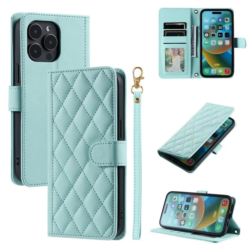 Flip Leather Wallet Case For Samsung Galaxy A14 A24 A34 A54 A05 A05S A15 A25 A35 A55