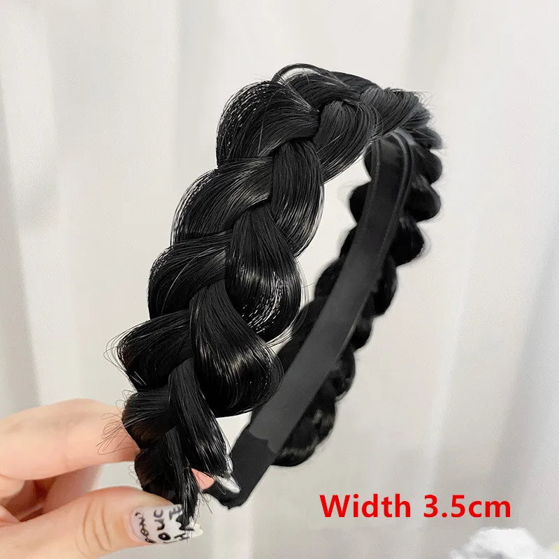 Synthetic Braided Hair Band for Women