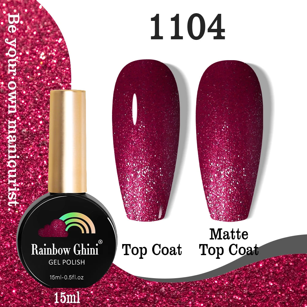 Rainbow Ghini 15ML HEMA & TPO Free Gel Nail Polish