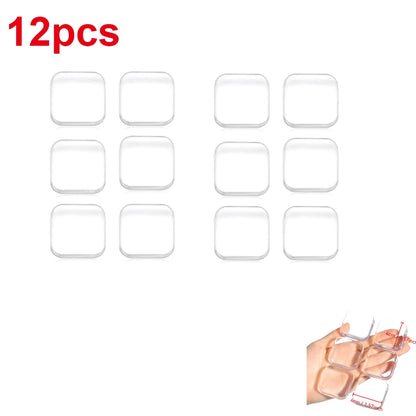 Transparent Self-Adhesive Silicone Door Wall Protector Pads
