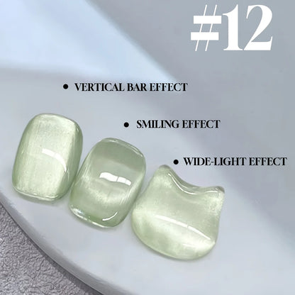 WS Glass Bead Cat Eye Gel Polish