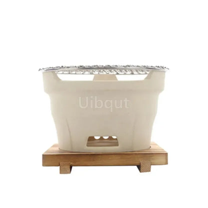 Traditional Charcoal Clay BBQ Stove