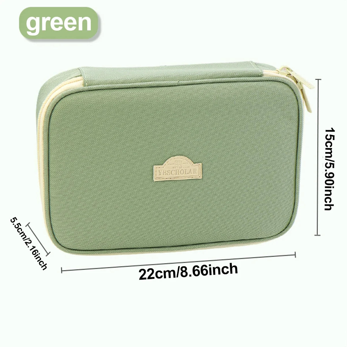 Large Capacity Pencil Case with Organiser Compartments