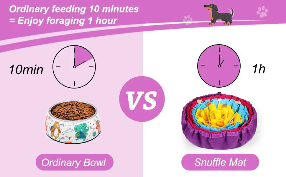 Flower Snuffle Feeding Mat