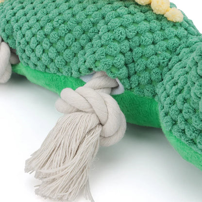 Lizard Shape Rope Dog Toy
