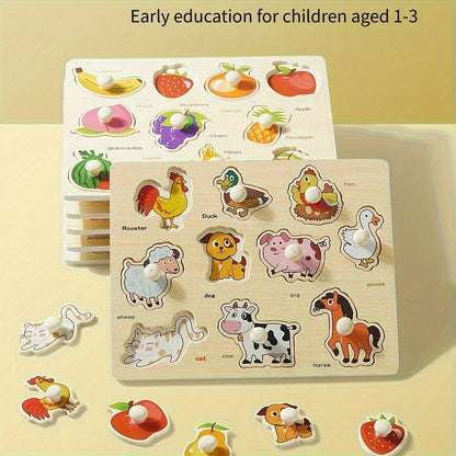 Montessori Geometry Shape Matching Puzzle Board