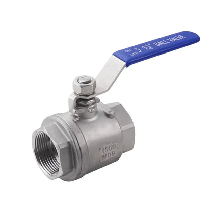 Heavy Duty Stainless Steel Two-Piece Ball Valve