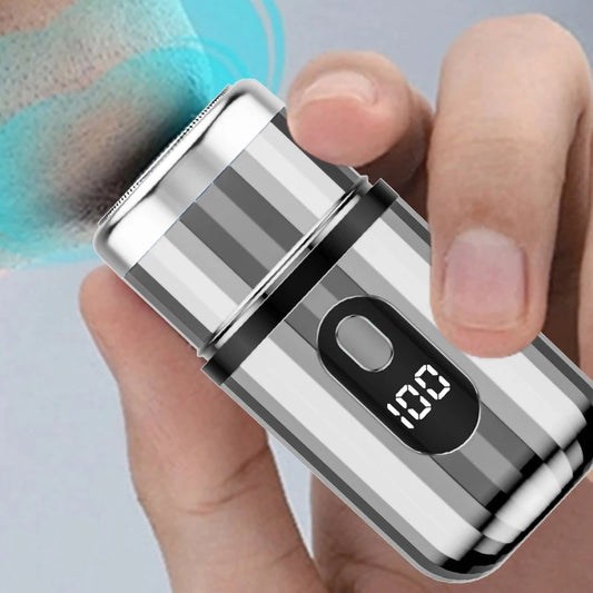 Mini USB Rechargeable Electric Shaver for Men