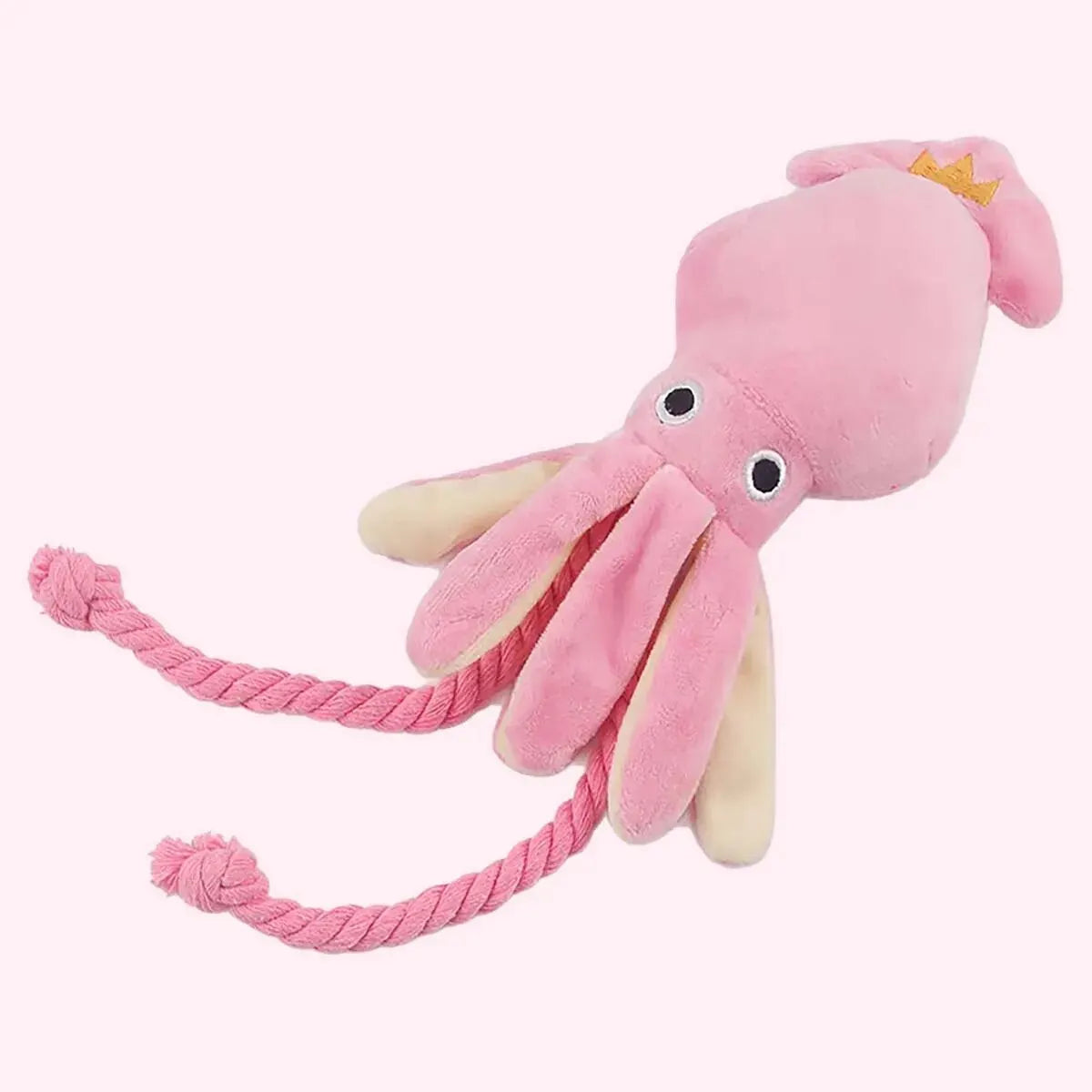 Octopus Plush Rope Dog Toy