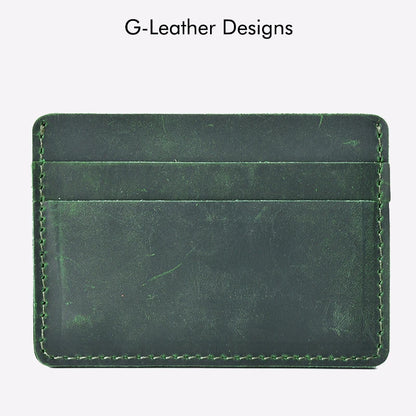 Genuine Leather Men Card Holder Case