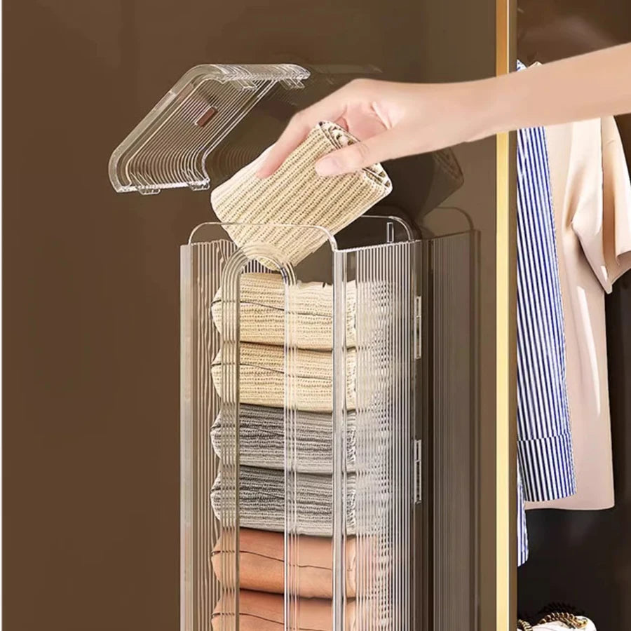 Wall-Mounted Underwear & Sock Storage Organiser