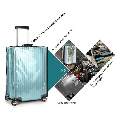 PVC Transparent Luggage Protector Cover