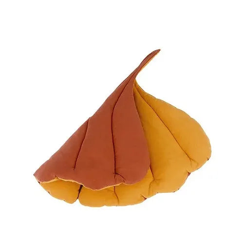 Leaf-Shaped Cotton Pet Bed Mat