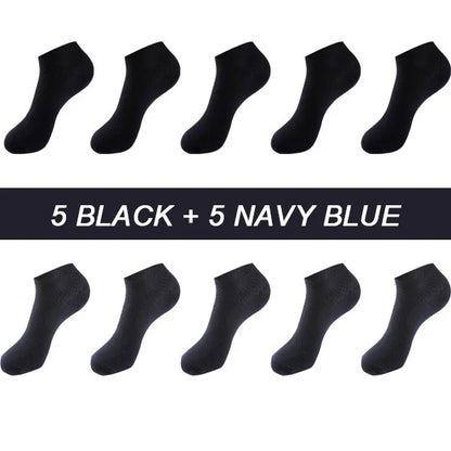 Men’s Bamboo Fiber Socks 10 Pairs