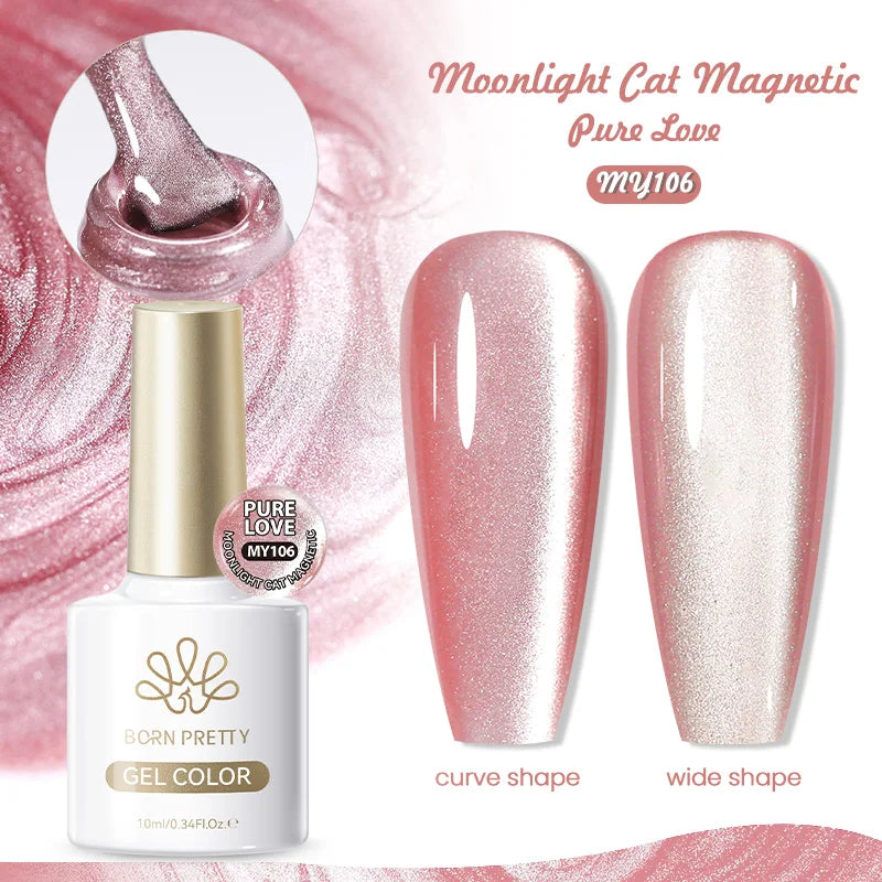 BORN PRETTY 10ml Cat Magnetic Gel Nail Polish