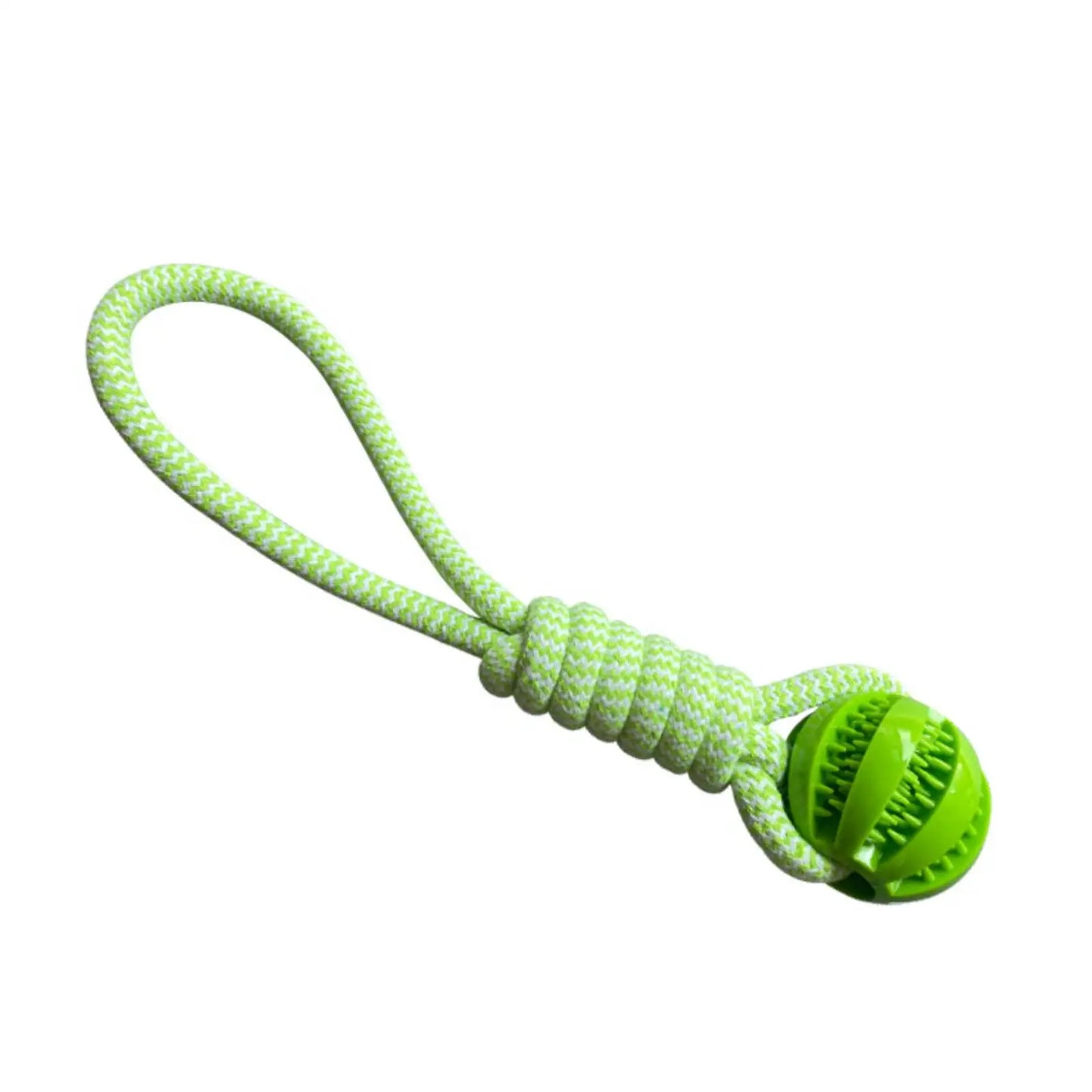 Rope Treat Ball Dog Toy
