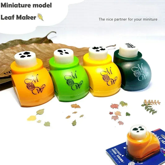 4-in-1 Mini Leaf Paper Punch