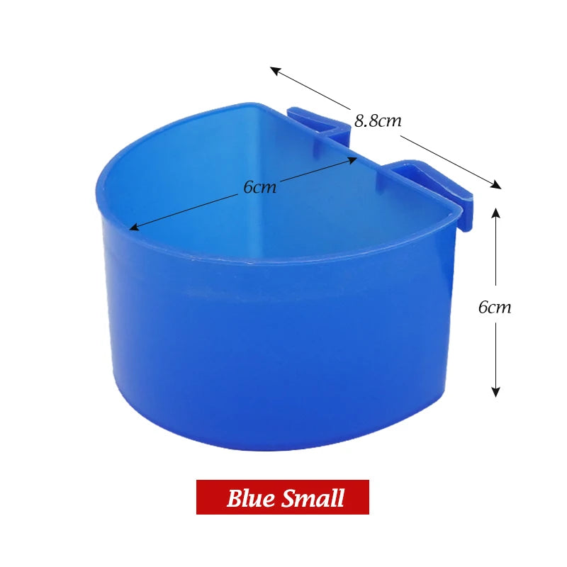 Plastic Bird Feeder Bowls for Cage