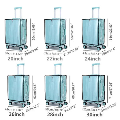 PVC Transparent Luggage Protector Cover