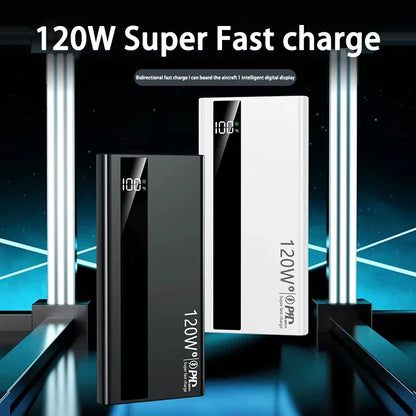 120W Ultra Capacity Fast Charging Power Bank
