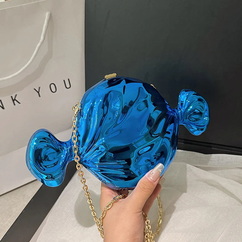 Luxury Acrylic Candy Evening Clutch Bag