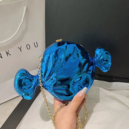 Luxury Acrylic Candy Evening Clutch Bag