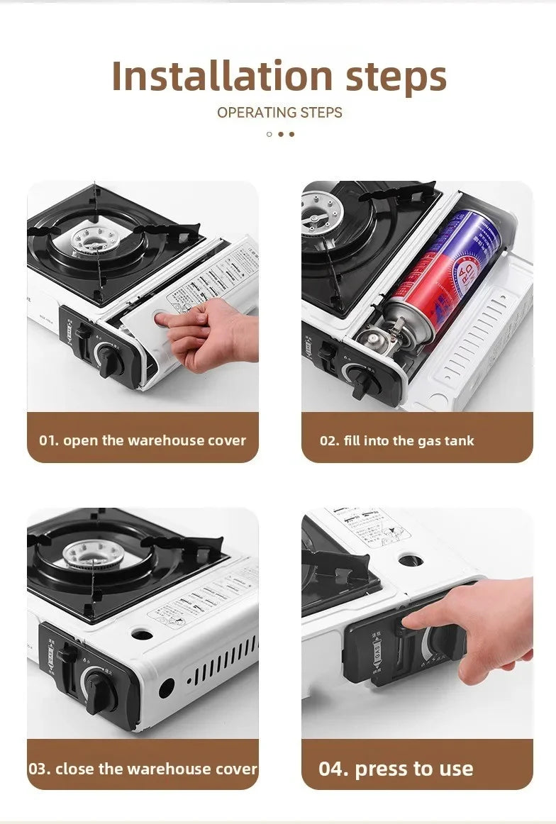 Portable Butane Camping Gas Stove