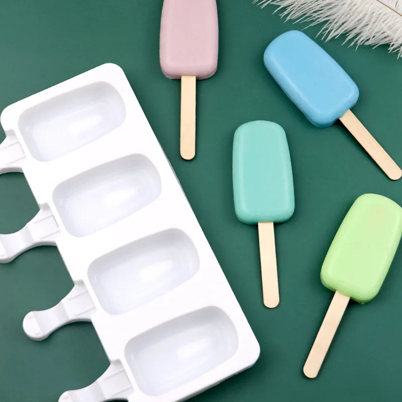 Silicone Ice Cream Popsicle Mould